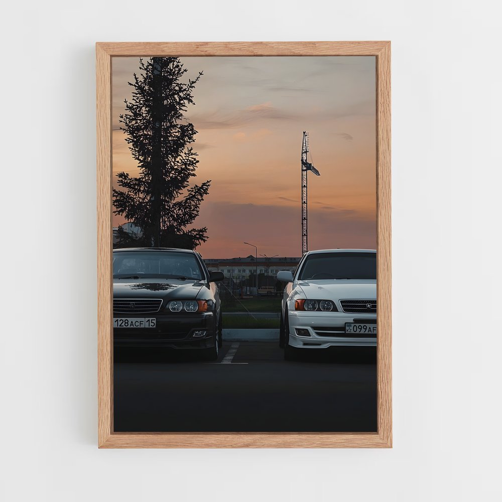 Poster Sunset Drift – affiche Toyota (vue 4)